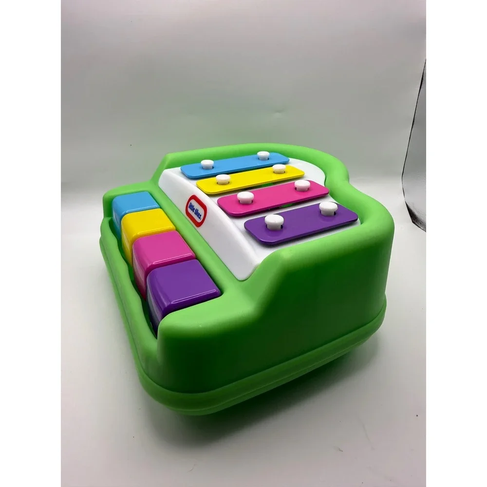 Little Tikes Tap-a-Tune Piano Xylophone 2-in-1 Musical Toy Green 627576M